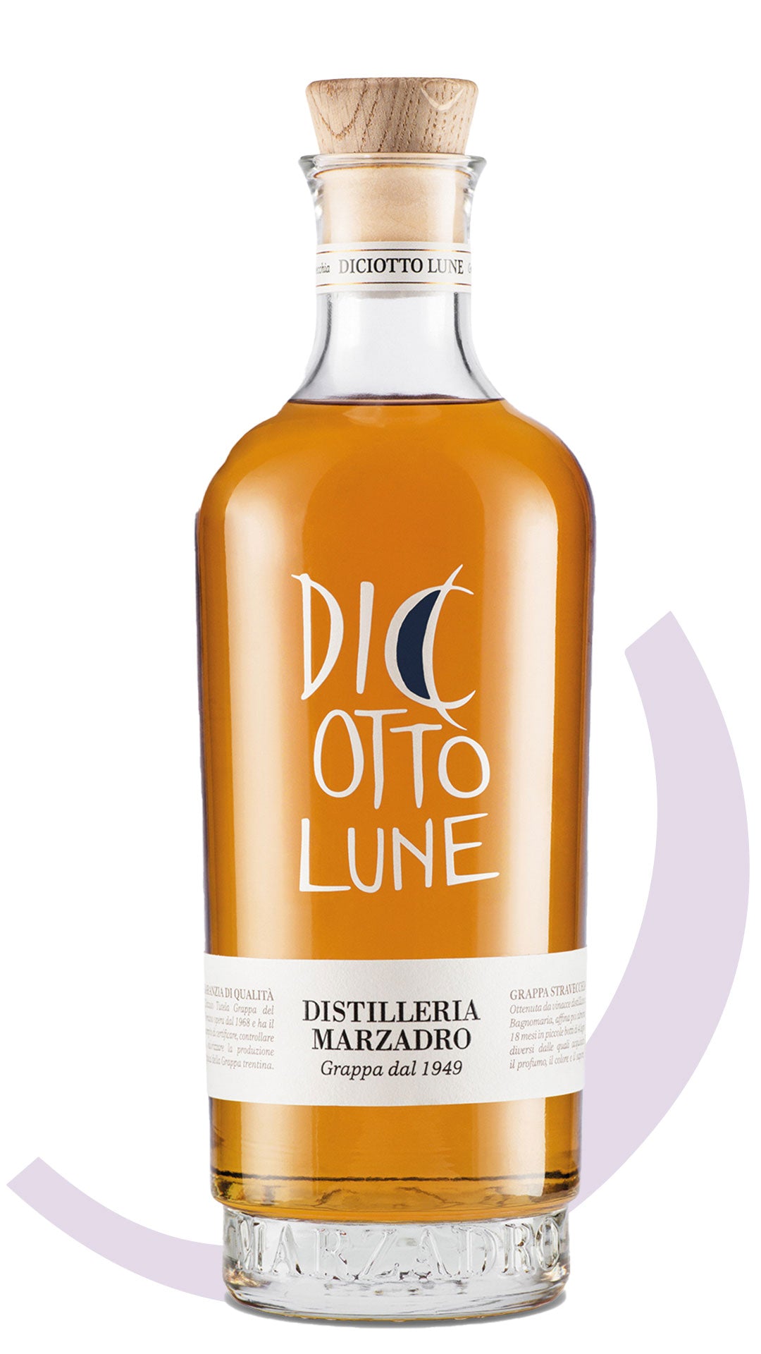 Artisan Diciotto Lune Grappa Barrique barrel-aged Italian grappa – available in Toronto & Ontario