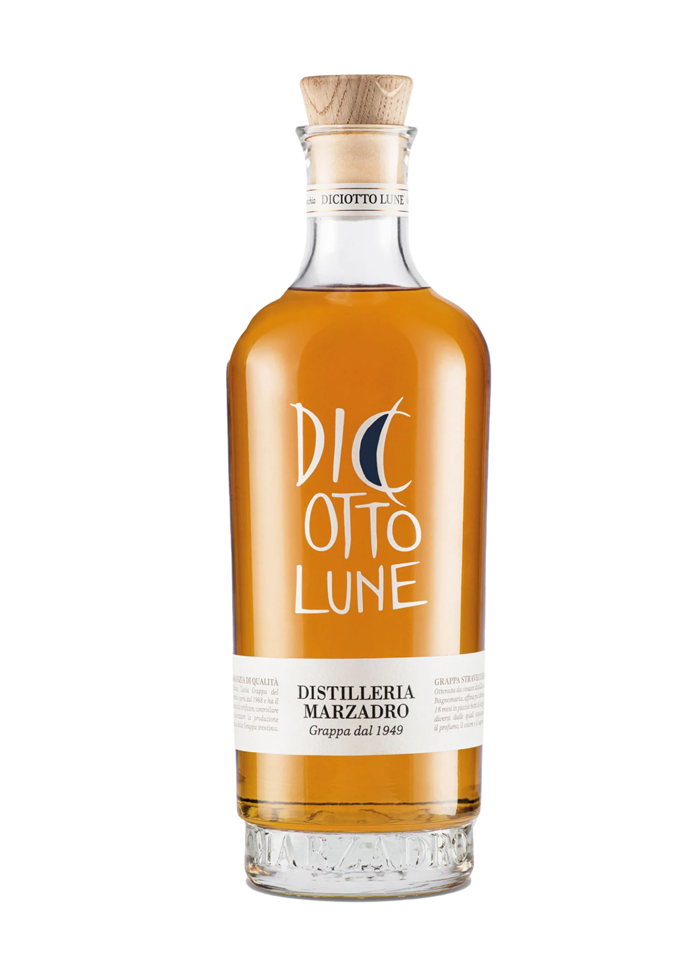 Diciotto Lune Grappa Barrique Italian barrel-aged grappa – available in Toronto & Ontario