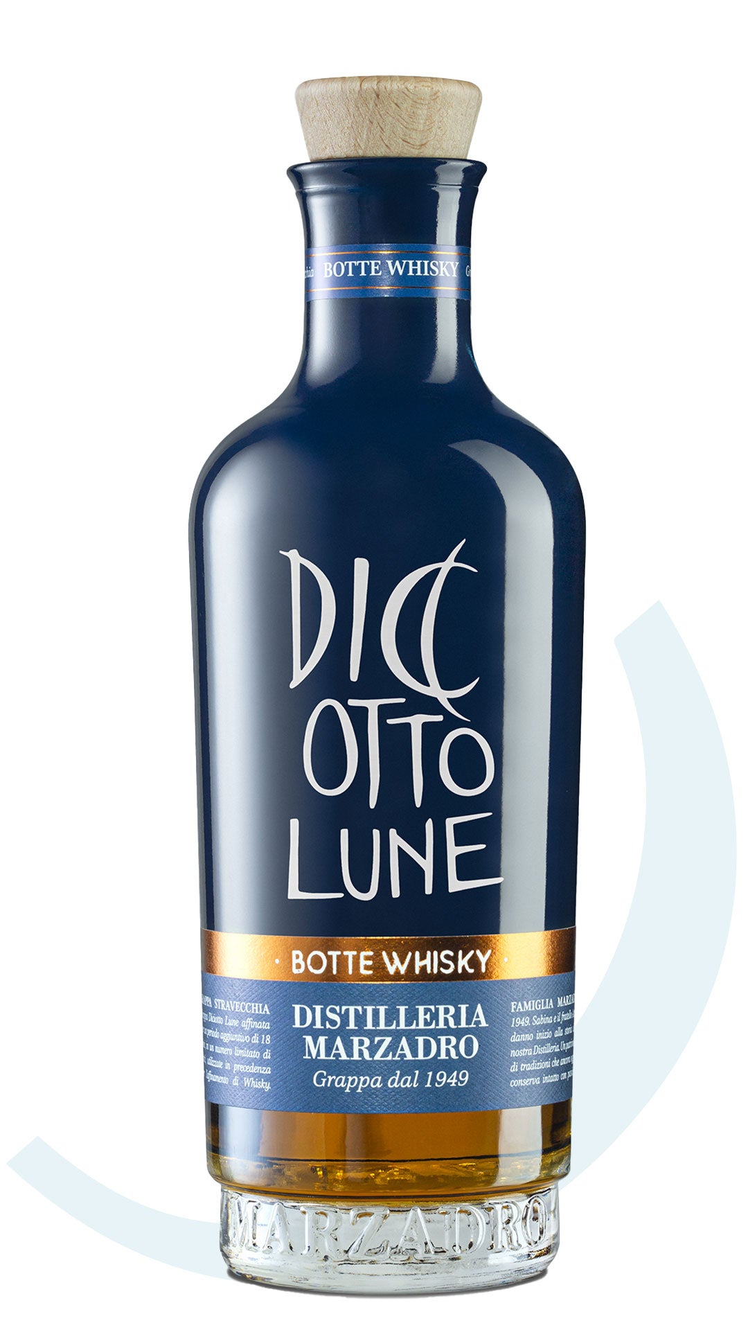 Diciotto Lune Grappa Barrique barrel-aged Italian whisky spirit – available in Toronto & Ontario