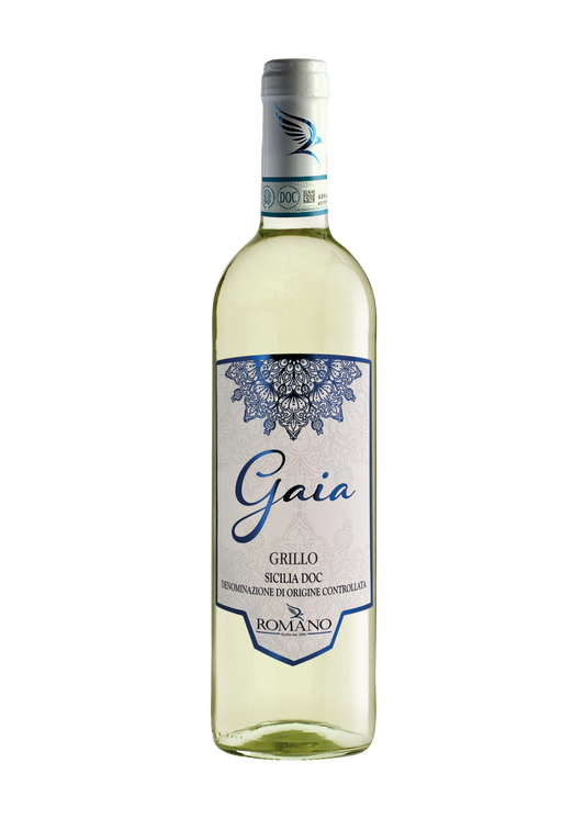 Grillo D.O.C. Sicilia Gaia 2022 white wine from Sicily, Italy – available in Toronto & Ontario