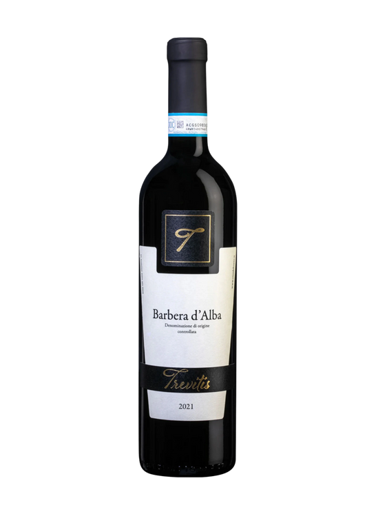 Organic Barbera d'Alba D.O.C. “Trevitis” 2022 red wine from Piedmont, Italy – available in Toronto & Ontario
