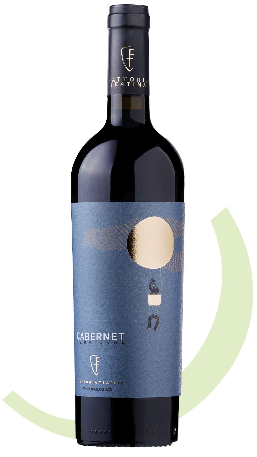 Organic Cabernet Sauvignon I.G.T. Colline Teatine 2022 red wine from Abruzzo, Italy – available in Toronto & Ontario