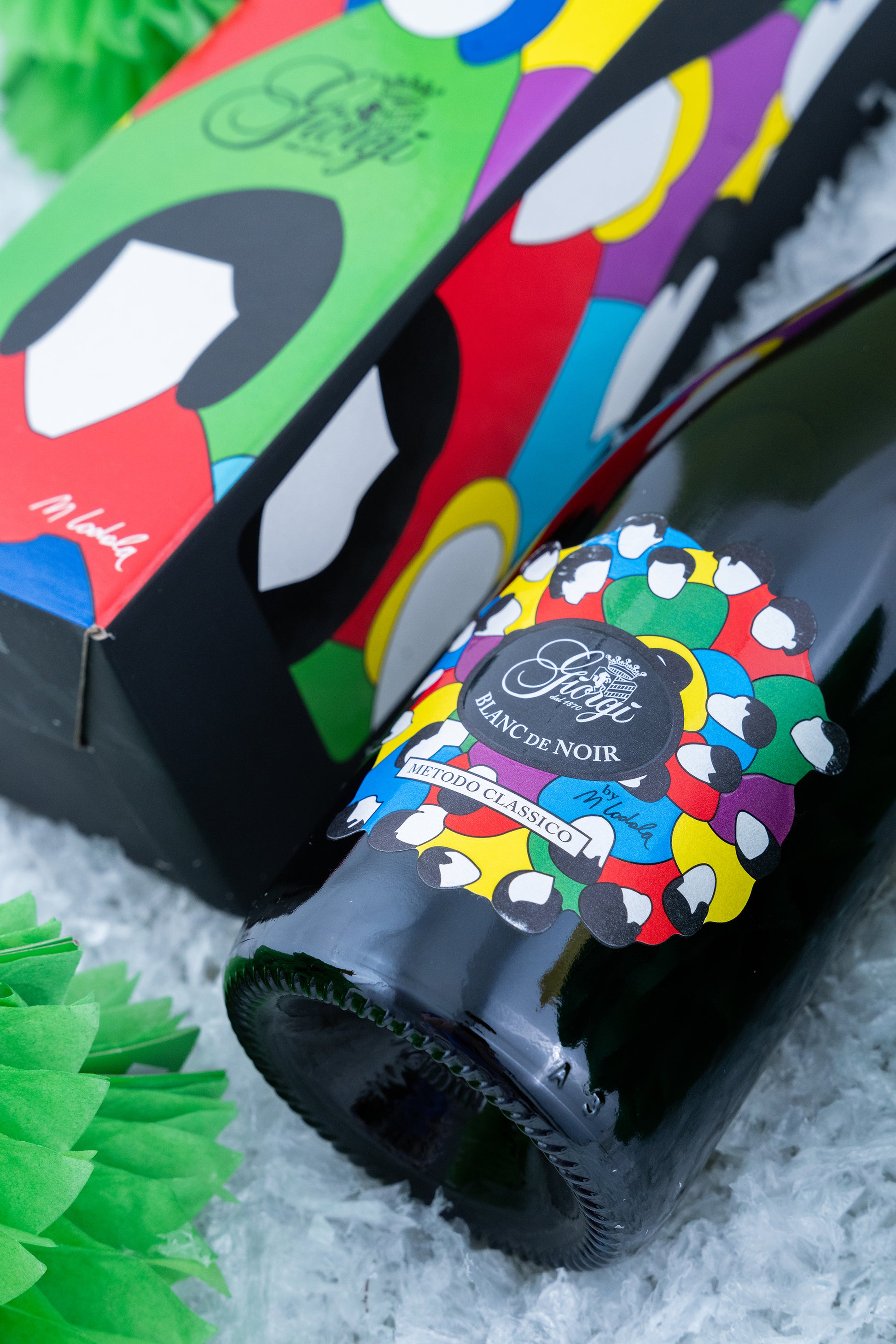 Organic Champenoise Blanc de Noir “Lodola” 2019 sparkling wine gift box from Italy – available in Toronto & Ontario