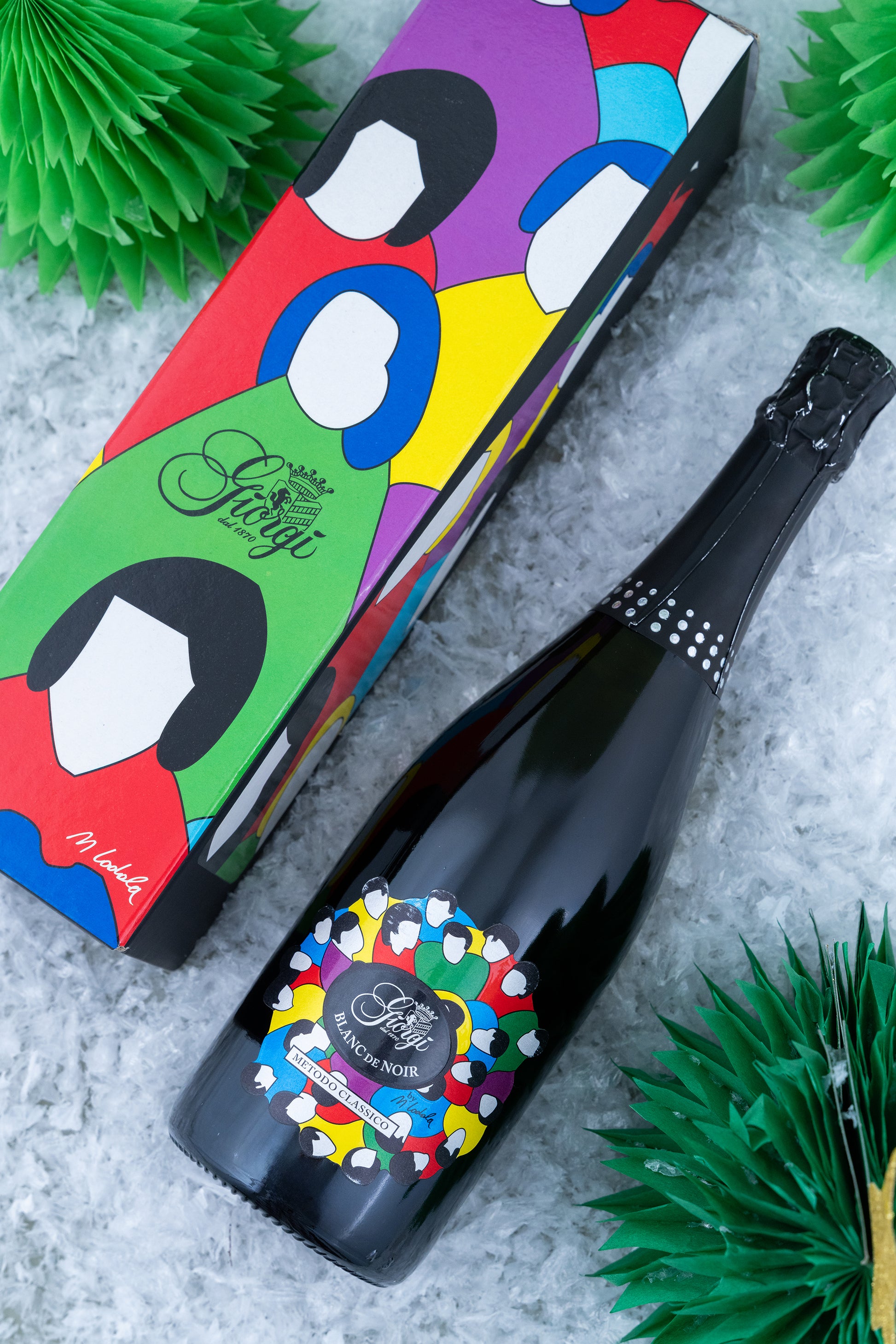 Organic Champenoise Blanc de Noir “Lodola” 2019 sparkling wine gift box from Italy – available in Toronto & Ontario