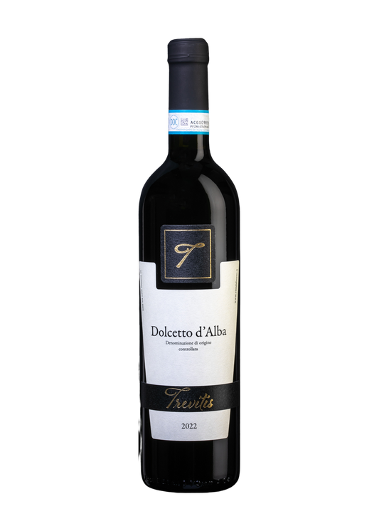 Organic Dolcetto d'Alba D.O.C. “Trevitis” 2023 red wine from Piedmont, Italy – available in Toronto & Ontario