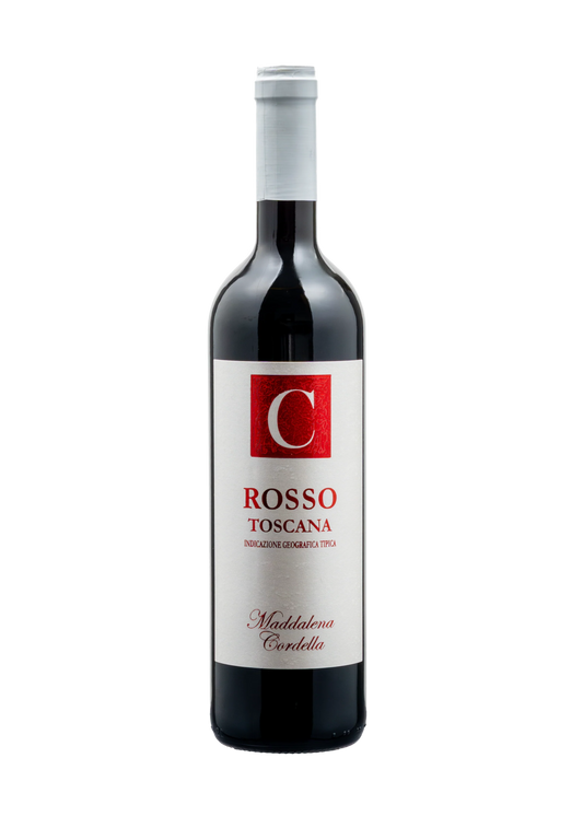 Organic Rosso Toscana I.G.T. Super Tuscan red wine 2021 from Tuscany, Italy - available in Toronto & Ontario