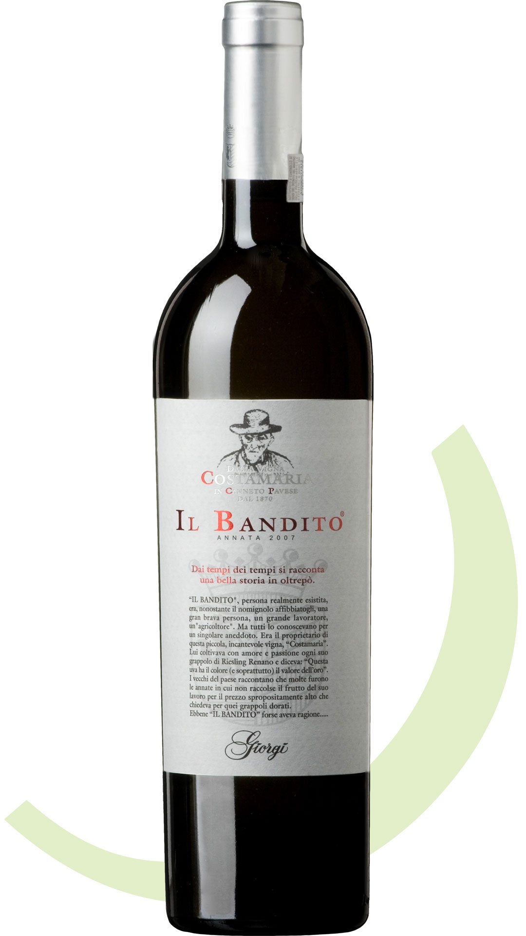 Riesling Renano D.O.C. Oltrepo’ Pavese 2023 IL Bandito