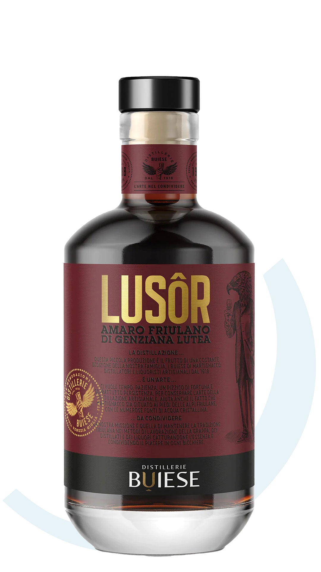 Traditional Amaro Lusor Italian herbal liqueur – available in Toronto & Ontario