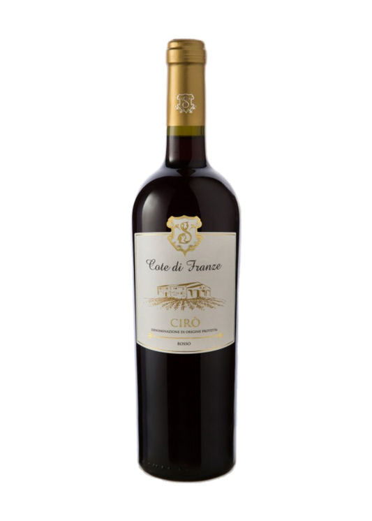 Organic Cirò D.O.P. Rosso red wine from Calabria, Italy - available in Toronto & Ontario