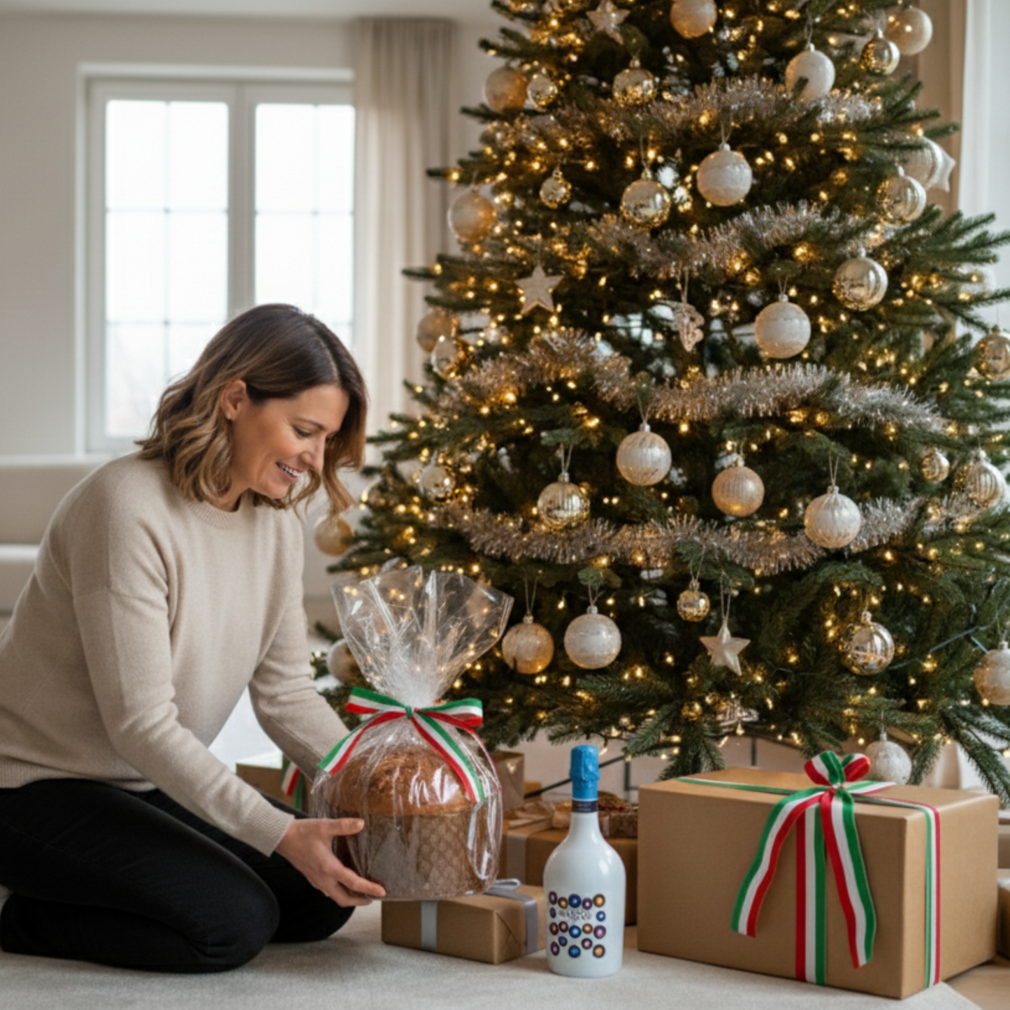 Organic Prosecco & Artisan Panettone (1kg)