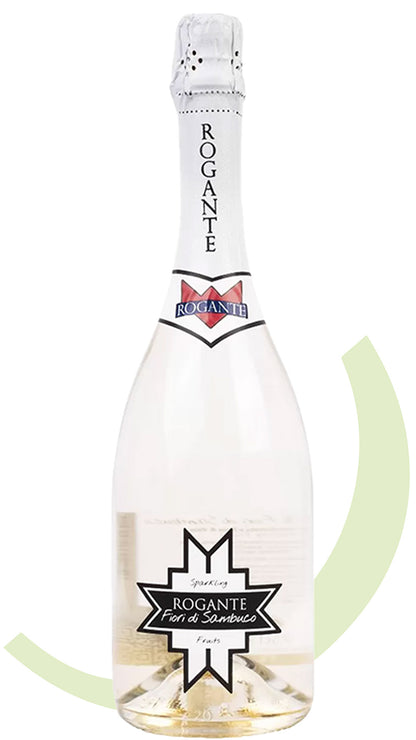 Artisan Rogante Sparkling Elderflower wine from Italy – available in Toronto & Ontario