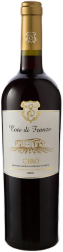 Organic Cirò D.O.P. Rosso red wine from Calabria, Italy - available in Toronto & Ontario