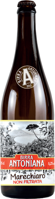 Birra Antoniana Lager Premium Marechiaro Unfiltered