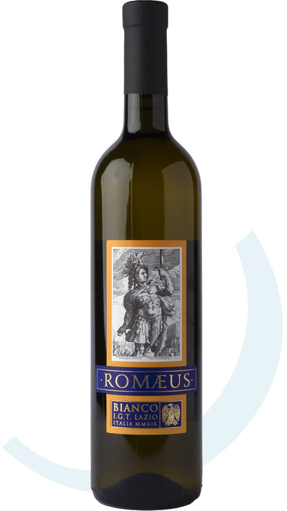 Organic Romaeus Bianco I.G.T. Lazio Barrique 2022 barrel-aged white wine from Lazio, Italy – available in Toronto & Ontario
