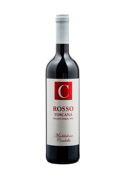 Organic Rosso Toscana I.G.T. Super Tuscan red wine 2021 from Tuscany, Italy - available in Toronto & Ontario