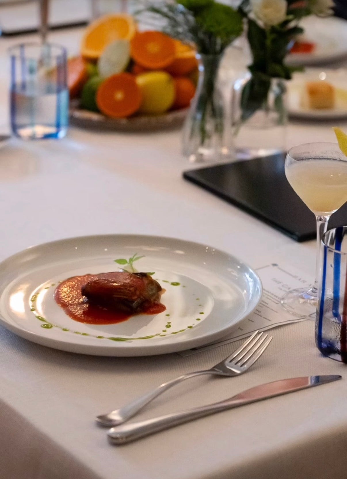 The Lamborghini Dinner Series: Five courses. Five pours.